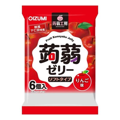 108粒入り!下仁田の蒟蒻ゼリー4種セット(塩レモン・塩ライチ・マンゴー・りんご)F21K-431