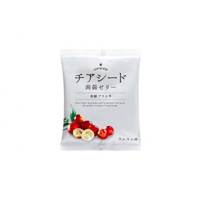 チアシード 蒟蒻ゼリー(発酵プラス)3種×2袋(1袋あたり10個入り)F21K-466