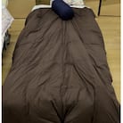 ふとんやさんの羽毛寝袋(茶色)