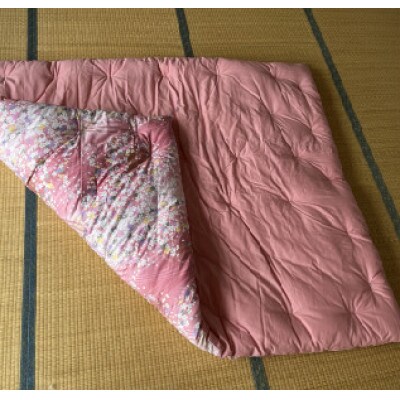 手つくり和ふとん(掛ふとん)赤柄
