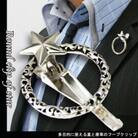 アクセサリー ジュエルクリップ 星と唐草 (37mm×28mm)