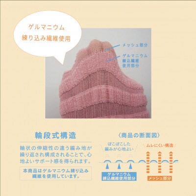POPUN LU-LU- リングハグ(ひざ)2個入り(ピンク　M～Lサイズ)