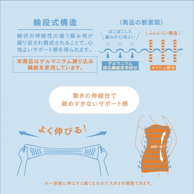 POPUN LU-LU- リングハグ(こし)1個入り(ピンク　L～2Lサイズ)