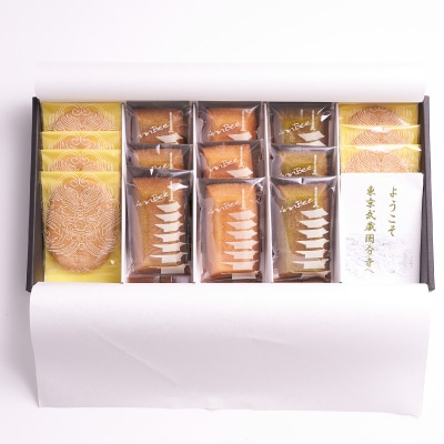 武蔵国分寺焼き菓子詰合せ(武蔵国分寺サブレ・七重塔フィナンシェのセット)
