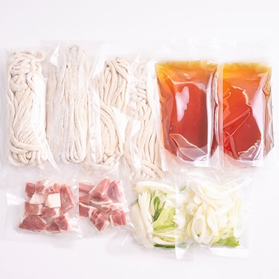 国分寺甚五郎　武蔵野うどんセットB(鴨汁)