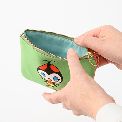 ぶんじほたるホッチ ポーチ グリーン