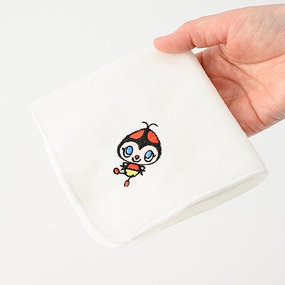 ぶんじほたるホッチ タオルハンカチアイボリー
