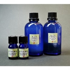 屋久杉精油(5ml) & 屋久杉芳香蒸留水(100ml)の各2本セット