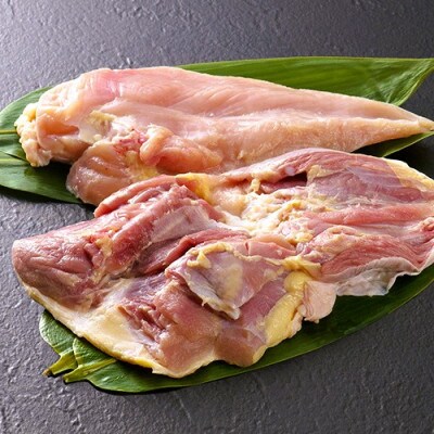 【毎月定期便】はかた地鶏モモムネセット2kg(1kg×2p)(行橋市)全3回