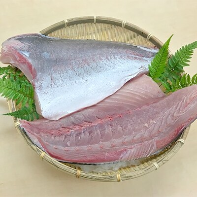 養殖ハーブブリ スキンレスフィレ【カマ無し・皮無し3枚下し】約2.4kg