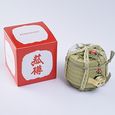 縁起酒「金婚」ミニ菰樽 箱入 300ml