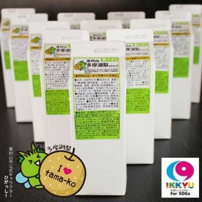 東村山SDGs多摩湖梨シロップ　12本セット
