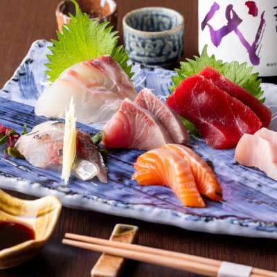 【魚武】飲み放題付き!鮮魚を味わう贅沢おまかせコース(2名様)