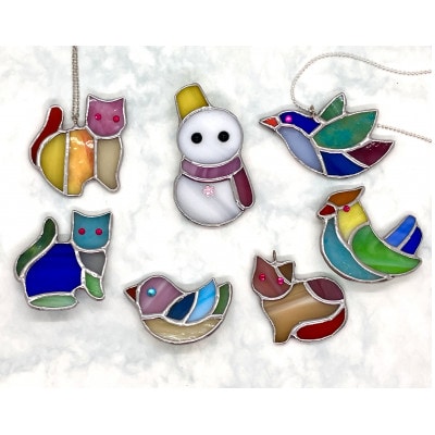 ステンドグラスを体験しよう!　可愛いアクセサリー