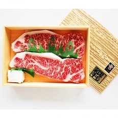 阿波育ち本格和牛肉・サーロインステーキ2枚入り(約400g)