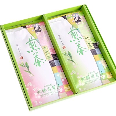 静岡県裾野市産　かぶせ茶2本セット