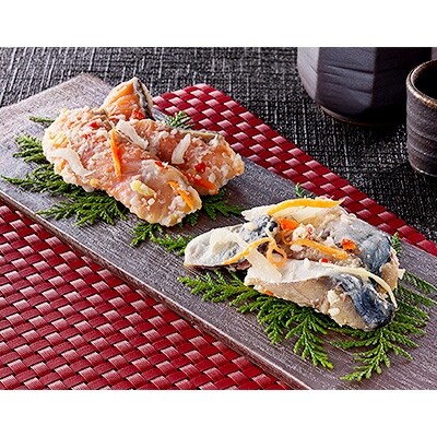 鮭・さば飯寿司セット計1kg