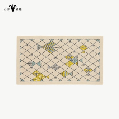 【山形緞通×ミナ ペルホネン】happy ocean (S)