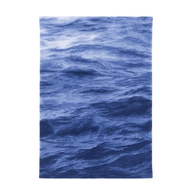 【山形緞通×奥山清行】UMI - Dark Blue (M)