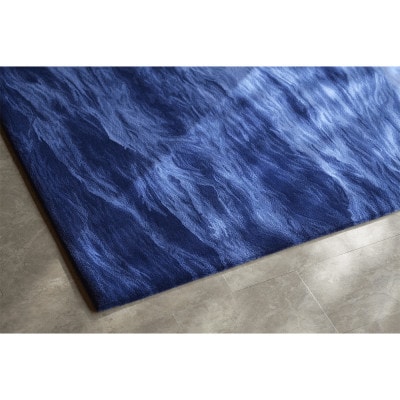 【山形緞通×奥山清行】UMI - Dark Blue (M)