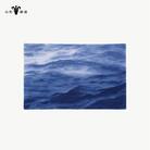 【山形緞通×奥山清行】UMI - Dark Blue (XS)