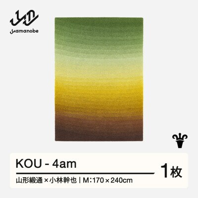 【山形緞通×小林幹也】KOU - 4am (M)