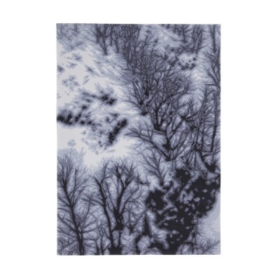 【山形緞通×奥山清行】SEKKEI - 雪渓 (M)