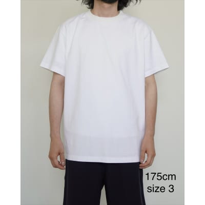 Yonetomi NEW BASIC T-SHIRT ホワイト サイズ3 ユニセックス 米富繊維