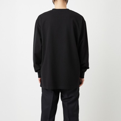 Yonetomi NEW BASIC T-SHIRT LONG SLEEVE ブラック サイズ2