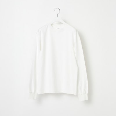 Yonetomi NEW BASIC T-SHIRT LONG SLEEVE ホワイト サイズ2