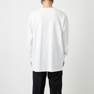 Yonetomi NEW BASIC T-SHIRT LONG SLEEVE ホワイト サイズ4