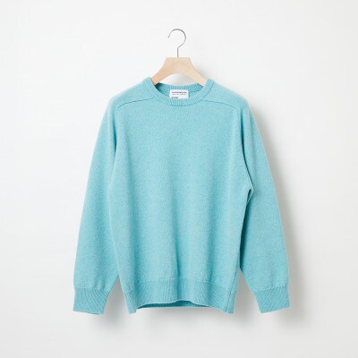 A4: A SWEATER IS COLOR.  水色 サイズ2