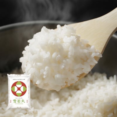 【令和6年産】雪若丸 精米 5kg 山形県産 tf-ywsxb5