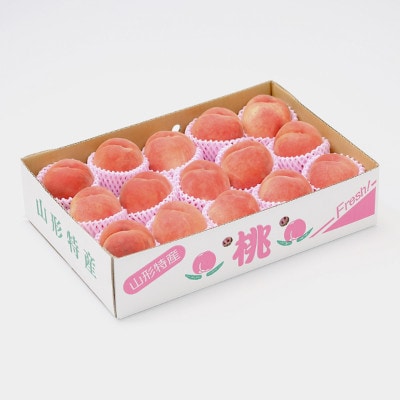 白桃 品種おまかせ 秀品程度 約5kg(10～25個程度) 山形県産 tf-moyws5