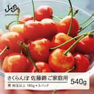 【先行予約】ご家庭用 佐藤錦 秀品M玉以上 約540g 令和8年産 tf-snpsm540