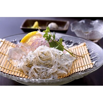 冷凍シラウオ(120g)と釜揚シラウオ(50g×2)セット
