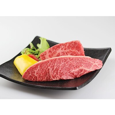 唐津産黒毛和牛　ランプとイチボのステーキセット計400g