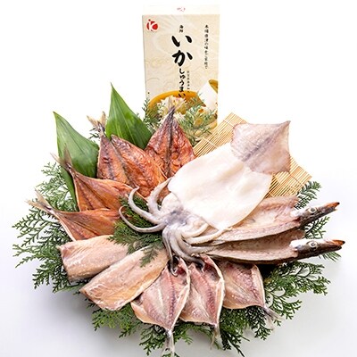 【期間限定】お魚干物12点詰合せ・いかしゅうまいセット