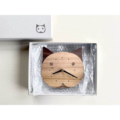 猫の壁掛け時計 スタンダード 猫好き 木製(1個) 【WOOD STUDIO 猫の壁掛け時計 スタンダード 猫好き 木製(1個) 【WOOD STUDIO