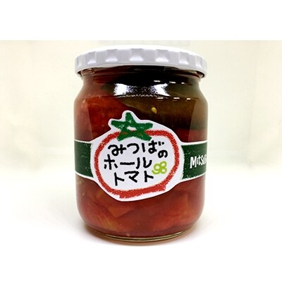 みつばのホールトマト500g×4瓶