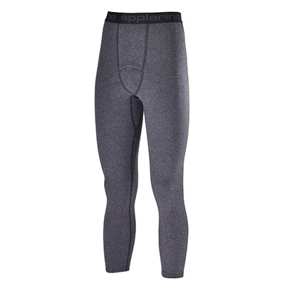 男性用　防寒用ヒートタイツ(Mink)　グレー　サイズXL