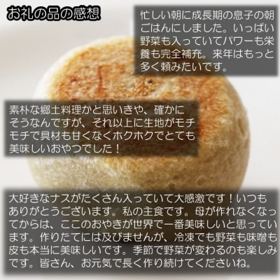 農の花　季節のおやきセット20個*308