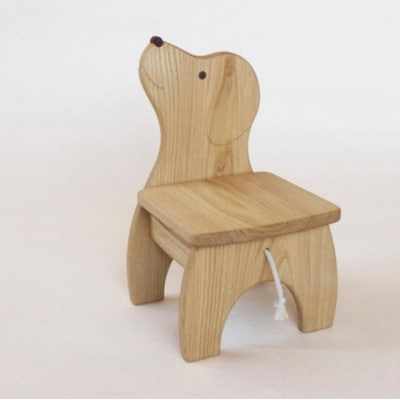 どうぶつイス・いぬ(椅子/花台)*650