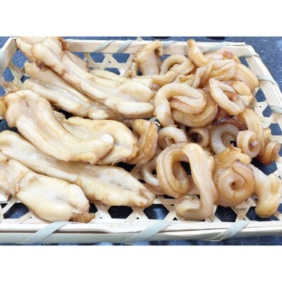 【貝専門店】天然 ミル貝 干物 【竹かご入り】