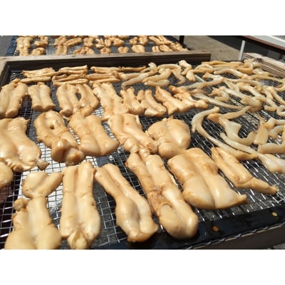 【貝専門店】天然 ミル貝 干物 【竹かご入り】