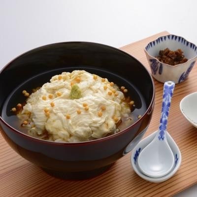 【下鴨茶寮】料亭のとろゆば御飯