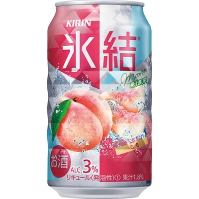 キリン 氷結　もも　350ml 1ケース (24本)