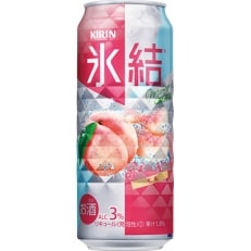 キリン 氷結 もも 500ml 1ケース (24本)