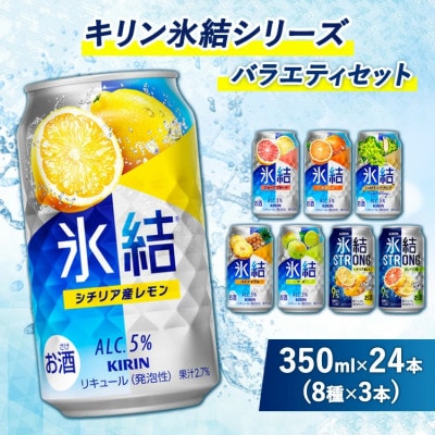 キリン氷結シリーズバラエティセット 350ml×24本(8種×3本)『2002』