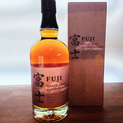 銀明師純米大吟醸酒(720ml)・シングルグレーンウイスキー富士(700ml)　各1本ずつ